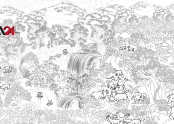 ប្រើការស្រមើលស្រមៃយុវជនខ្មែរម្នាក់បង្កើតចម្លាក់ស្បែកខ្នាតធំបំផុតដែលមិនធ្លាប់មាននៅកម្ពុជា