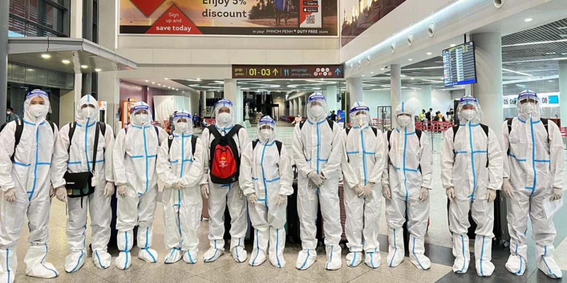 អត្តពលិកកម្ពុជា១៦១នាក់ចេញទៅត្រាំពិសនៅចិន ត្រៀមវៃយកមេដាយស៊ីហ្គេមឆ្នាំ២០២៣