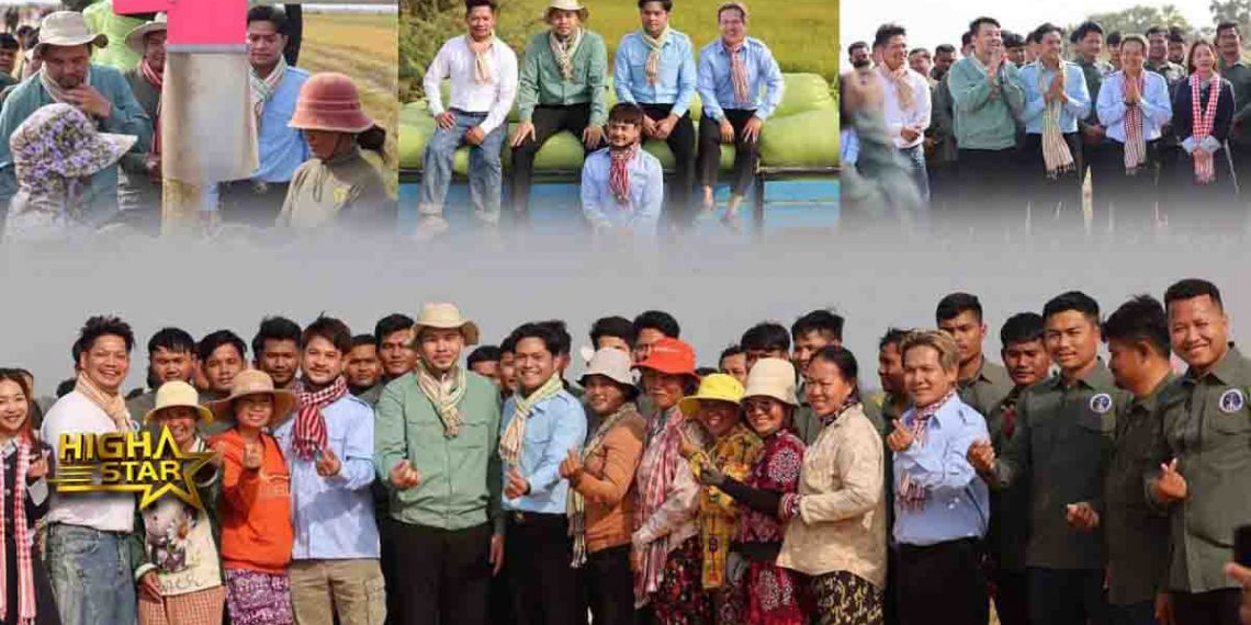 អ្នកឧកញ៉ា ឡេង ណាវ៉ាត្រា ដឹកនាំក្រុមតារាចម្រៀងកំពូល ហ្គាឡាក់ស៊ី ណាវ៉ាត្រា ទាំង៥រូបចុះទិញស្រូវពីកសិករដោយផ្ទាល់ (មានវិឌីអូ)