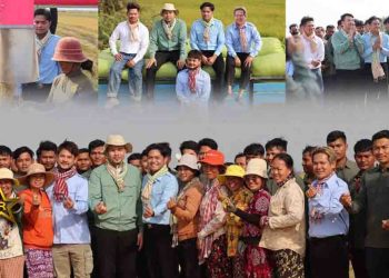 អ្នកឧកញ៉ា ឡេង ណាវ៉ាត្រា ដឹកនាំក្រុមតារាចម្រៀងកំពូល ហ្គាឡាក់ស៊ី ណាវ៉ាត្រា ទាំង៥រូបចុះទិញស្រូវពីកសិករដោយផ្ទាល់ (មានវិឌីអូ)