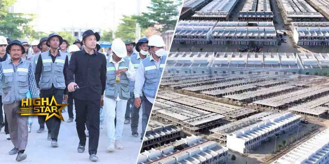 គម្រោង បុរី ឡេង ណាវ៉ាត្រា 6A គិតត្រឹមថ្ងៃនេះ បានដោះស្រាយ នឹងបញ្ចប់បាន 2784 ផ្ទះហើយ (មានវិឌីអូទិដ្ឋភាពជាក់ស្តែង)