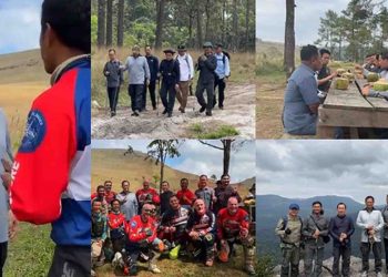 សម្តេចបវរធិបតី ហ៊ុន ម៉ាណែត ចំណាយពេល ៤ម៉ោងកន្លះ ធ្វើដំណើរថ្មើរជើង ចាប់ពីជើងភ្នំរហូតដល់កំពូលភ្នំខ្នងផ្សារ ដើម្បីពិនិត្យមើលដោយផ្ទាល់