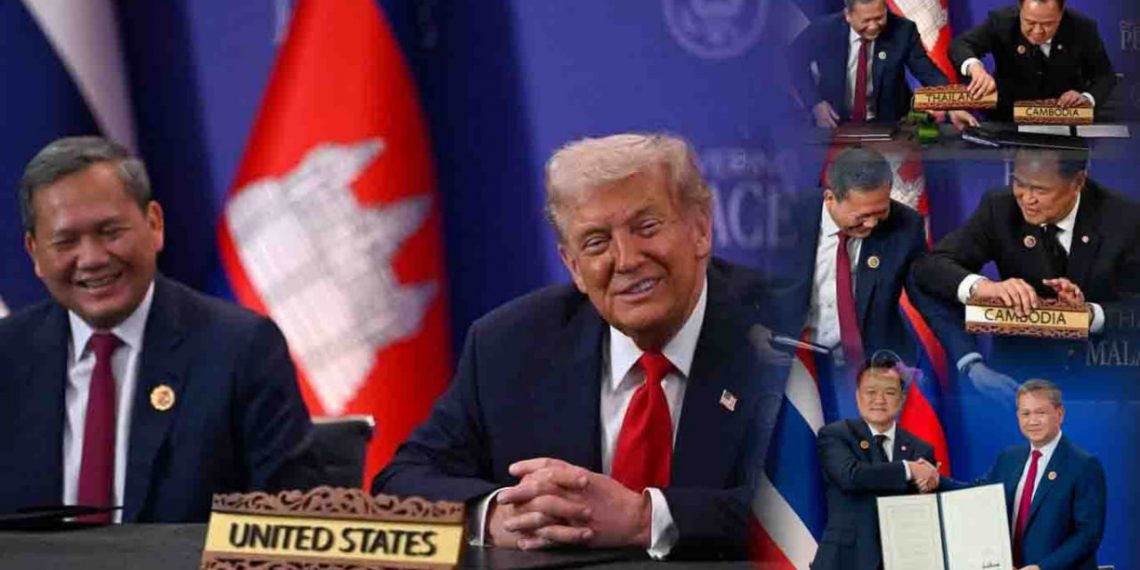 ដឹងការពិតហើយ! លោក ត្រាំ បញ្ជារឱ្យដូរកៅអីថៃដាក់សម្តេច ហ៊ុន ម៉ាណែត មកអង្គុយក្បែរវិញ (មានវិឌីអូបញ្ជាក់)