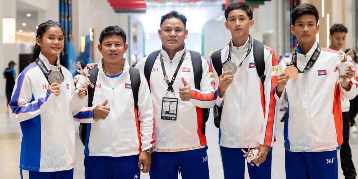 កម្ពុជាឈ្នះមេដាយចំនួន៤គ្រឿងហើយ ពីព្រឹត្តិការណ៍កីឡាយុវជនអាស៊ីលើកទី៣នៅប្រទេសបារ៉ែន