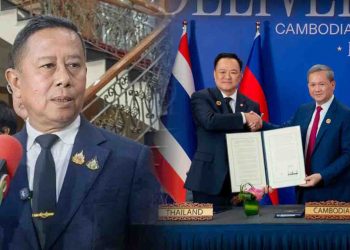 ទំនងជារងសម្ពាធពីថៃគ្នាឯងច្រើនមើលទៅ! អនុរដ្ឋមន្ត្រីការពារជាតិថៃ ចេញមុខកែសម្តីរបស់លោក អនុទីន វិញរឿងលុបកិច្ចព្រមសន្តិភាពចោល