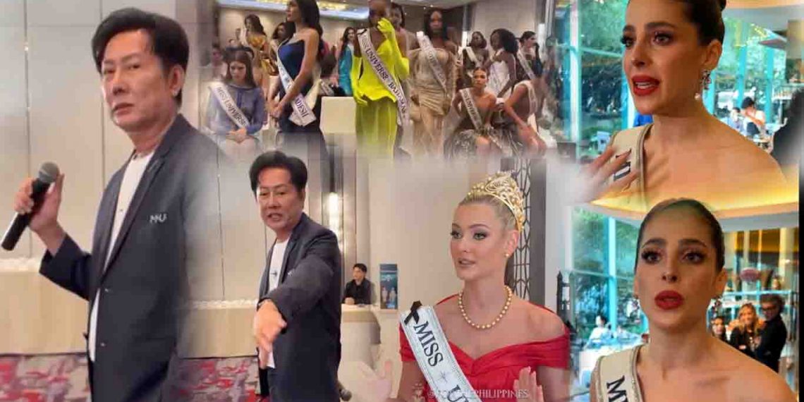 តាណាវ់ាត់ខឹងស្រែកដាក់បេក្ខភាព MISS UNIVERSE ប្រទេស Mexico បង្កការខឹងសម្បារដើរចេញពីកម្មវិធីស្ទើរគ្រប់គ្នា (មានវិឌីអូ)